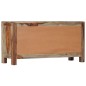 Credenza Grigia 100x30x50 cm in Legno Massello di Sheesham Credenza Grigia 100x30x50 cm in Legno Massello di Sheesham