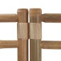 Divisorio Ambienti 3 Pannelli Pieghevole 120 cm Bambù e Tela Divisorio Ambienti 3 Pannelli Pieghevole 120 cm Bambù e Tela