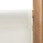 Divisorio Ambienti 3 Pannelli Pieghevole 120 cm Bambù e Tela Divisorio Ambienti 3 Pannelli Pieghevole 120 cm Bambù e Tela