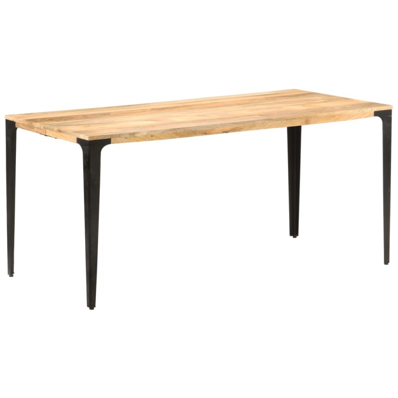Tavolo da Pranzo 160x80x76 cm in Legno Massello di Mango Tavolo da Pranzo 160x80x76 cm in Legno Massello di Mango