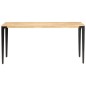 Tavolo da Pranzo 160x80x76 cm in Legno Massello di Mango Tavolo da Pranzo 160x80x76 cm in Legno Massello di Mango