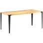 Tavolo da Pranzo 160x80x76 cm in Legno Massello di Mango Tavolo da Pranzo 160x80x76 cm in Legno Massello di Mango