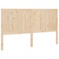 Testiera per Letto 155,5x4x100 cm in Legno Massello di Pino Testiera per Letto 155,5x4x100 cm in Legno Massello di Pino