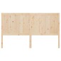 Testiera per Letto 155,5x4x100 cm in Legno Massello di Pino Testiera per Letto 155,5x4x100 cm in Legno Massello di Pino