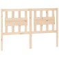 Testiera per Letto 140,5x4x100 cm in Legno Massello di Pino Testiera per Letto 140,5x4x100 cm in Legno Massello di Pino