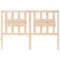 Testiera per Letto 140,5x4x100 cm in Legno Massello di Pino Testiera per Letto 140,5x4x100 cm in Legno Massello di Pino