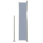 Tenda da Sole Laterale Retrattile 160 x 300 cm Grigio Tenda da Sole Laterale Retrattile 160 x 300 cm Grigio