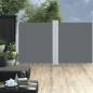 vidaXL Tenda da Sole Laterale Retrattile Antracite 140x600 cm