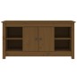 Mobile Porta TV Miele 103x36,5x52 cm in Legno Massello di Pino Mobile Porta TV Miele 103x36,5x52 cm in Legno Massello di Pino