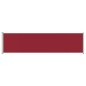 vidaXL Tenda Laterale Retrattile per Patio 600x160 cm Rossa vidaXL Tenda Laterale Retrattile per Patio 600x160 cm Rossa