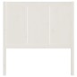 Testiera per Letto Bianca 105,5x4x100 cm Legno Massello di Pino Testiera per Letto Bianca 105,5x4x100 cm Legno Massello di Pino