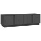 Mobile Porta TV Grigio 140x40x40 cm in Legno Massello di Pino Mobile Porta TV Grigio 140x40x40 cm in Legno Massello di Pino