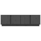 Mobile Porta TV Grigio 140x40x40 cm in Legno Massello di Pino Mobile Porta TV Grigio 140x40x40 cm in Legno Massello di Pino