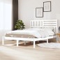Giroletto Bianco 120x190 cm Small Double Legno Massello di Pino Giroletto Bianco 120x190 cm Small Double Legno Massello di Pino