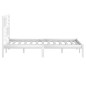 Giroletto Bianco 120x190 cm Small Double Legno Massello di Pino Giroletto Bianco 120x190 cm Small Double Legno Massello di Pino