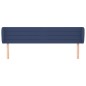 Testiera ad Orecchio Blu 163x23x78/88cm in Tessuto Testiera ad Orecchio Blu 163x23x78/88cm in Tessuto