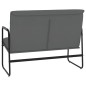 Panca Grigia 100x64x80 cm in Similpelle Panca Grigia 100x64x80 cm in Similpelle
