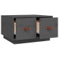 Tavolino da Salotto Grigio 60x53x35cm in Legno Massello di Pino Tavolino da Salotto Grigio 60x53x35cm in Legno Massello di Pino