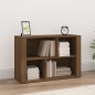 Credenza Rovere Marrone 80x30x54 cm in Legno Multistrato Credenza Rovere Marrone 80x30x54 cm in Legno Multistrato