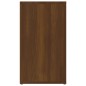 Credenza Rovere Marrone 80x30x54 cm in Legno Multistrato Credenza Rovere Marrone 80x30x54 cm in Legno Multistrato