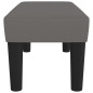 Panca Grigia 70x30x30 cm in Similpelle Panca Grigia 70x30x30 cm in Similpelle
