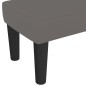 Panca Grigia 70x30x30 cm in Similpelle Panca Grigia 70x30x30 cm in Similpelle