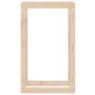 Portalegna 60x25x100 cm in Legno Massello di Pino Portalegna 60x25x100 cm in Legno Massello di Pino