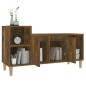 Mobile TV Rovere Fumo 100x35x55 cm in Legno Multistrato Mobile TV Rovere Fumo 100x35x55 cm in Legno Multistrato