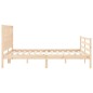 Giroletto con Testiera 160x200 cm in Legno Massello Giroletto con Testiera 160x200 cm in Legno Massello