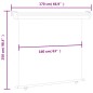Tenda Laterale per Terrazzo 170x250 cm Crema
