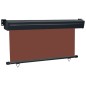 Tenda Laterale per Terrazzo 160x250 cm Marrone Tenda Laterale per Terrazzo 160x250 cm Marrone