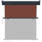 Tenda Laterale per Terrazzo 160x250 cm Marrone Tenda Laterale per Terrazzo 160x250 cm Marrone