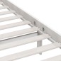 Giroletto Bianco in Legno Massello 75x190 cm Small Single Giroletto Bianco in Legno Massello 75x190 cm Small Single
