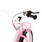 Bici per Bambini con Trasportino Frontale 20'' Rosa e Nera Bici per Bambini con Trasportino Frontale 20'' Rosa e Nera