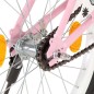Bici per Bambini con Trasportino Frontale 20'' Rosa e Nera Bici per Bambini con Trasportino Frontale 20'' Rosa e Nera
