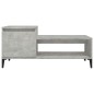 Tavolino Salotto Grigio Cemento 100x50x45 cm Legno Multistrato Tavolino Salotto Grigio Cemento 100x50x45 cm Legno Multistrato