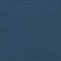 Panca con Cuscini Blu 113x64,5x75,5 cm in Tessuto