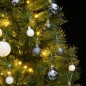 Albero Natale Incernierato con 150 LED e Palline 120 cm Albero Natale Incernierato con 150 LED e Palline 120 cm