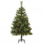 Albero Natale Incernierato con 150 LED e Palline 120 cm Albero Natale Incernierato con 150 LED e Palline 120 cm