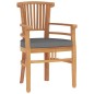 vidaXL Set da Pranzo per Giardino 5 pz in Legno Massello di Teak vidaXL Set da Pranzo per Giardino 5 pz in Legno Massello di Teak