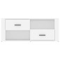 Mobile Porta TV Bianco 100x35x40 cm in Legno Multistrato Mobile Porta TV Bianco 100x35x40 cm in Legno Multistrato