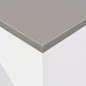 vidaXL Tavolo da Bar con Scaffale Mobile Bianco 138x39x110 cm vidaXL Tavolo da Bar con Scaffale Mobile Bianco 138x39x110 cm