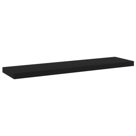 vidaXL Ripiani per Libreria 4pz Neri 40x10x1,5cm in Legno Multistrato