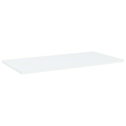 vidaXL Ripiani per Libreria 4pz Bianchi 60x30x1,5 cm Legno Multistrato