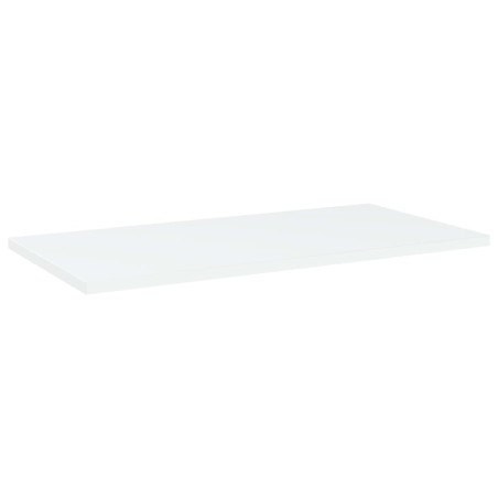 vidaXL Ripiani per Libreria 4pz Bianchi 60x30x1,5 cm Legno Multistrato