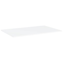 vidaXL Ripiani per Libreria 4pz Bianchi 80x50x1,5 cm Legno Multistrato