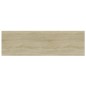 vidaXL Ripiani per Libreria 4pz Rovere Sonoma 100x30x1,5cm Multistrato vidaXL Ripiani per Libreria 4pz Rovere Sonoma 100x30x1,5cm Multistrato