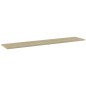 vidaXL Ripiani per Libreria 4pz Rovere Sonoma 100x20x1,5cm Multistrato vidaXL Ripiani per Libreria 4pz Rovere Sonoma 100x20x1,5cm Multistrato