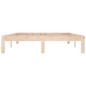 vidaXL Giroletto in Legno Massello di Pino 140x190 cm vidaXL Giroletto in Legno Massello di Pino 140x190 cm
