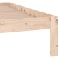 vidaXL Giroletto in Legno Massello di Pino 140x190 cm vidaXL Giroletto in Legno Massello di Pino 140x190 cm